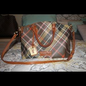 Authentic Dooney & Bourke Canvas Purse